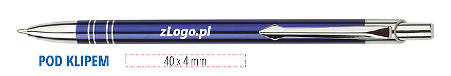 długopisy metalowe BOND