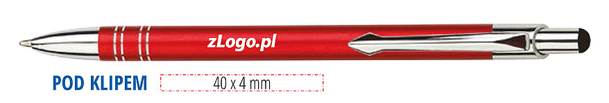długopisy metalowe BOND Touch Pen