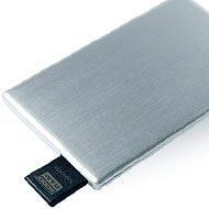 Pendrive Alu Card - aluminiowa karta kredytowa z grawerem
