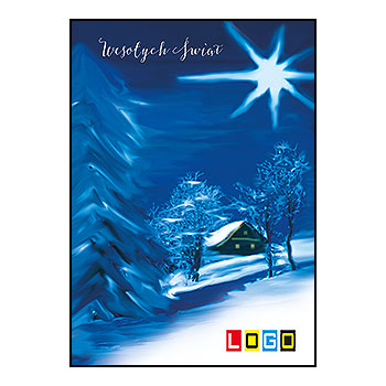 kartki świąteczne, pocztówki BZ1-018