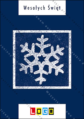 kartka świąteczne - wzór BZ1-398 awers