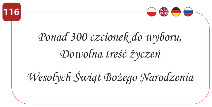 Próbka kroju Krój 116