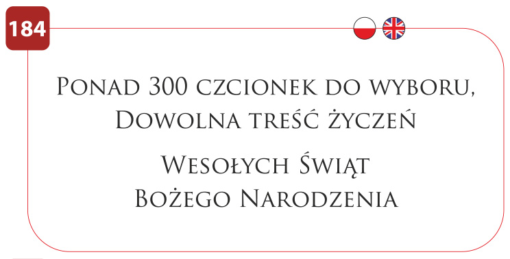 Próbka kroju Krój 184