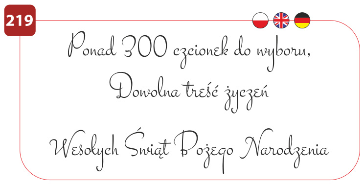 Próbka kroju Krój 219