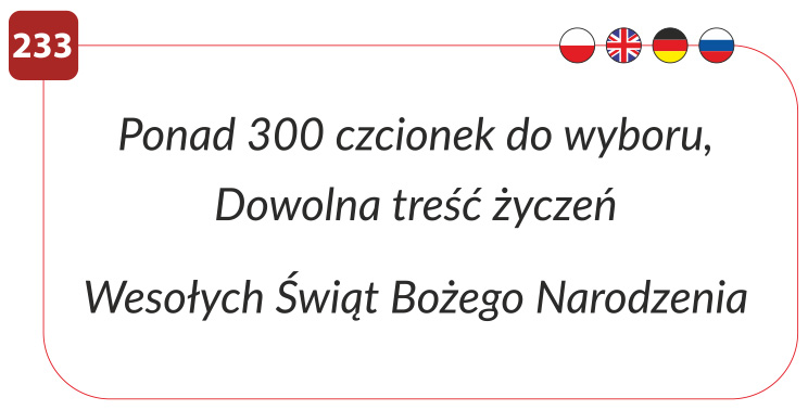 Próbka kroju Krój 233