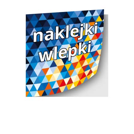 Naklejki kwadratowe i prostokątne