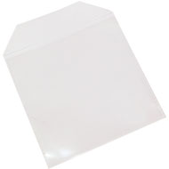 Koperta foliowa przezroczysta z klapką na płytę CD/DVD