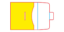 Koperta kartonowa ozdobna 01 (K01)