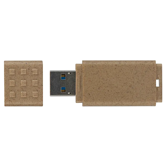 Pendrive UME ECO – pendrive z logo, nadruk UV pełnokolorowy