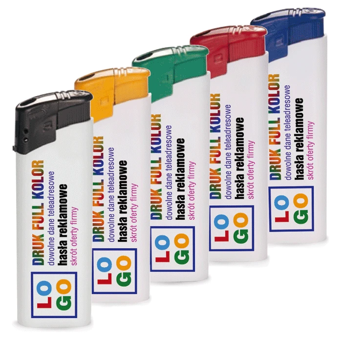 Zapalniczki EB-15 Colour – zapalniczka reklamowa z nadrukiem UV CMYK