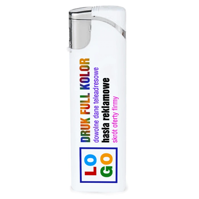 Zapalniczki SM-3 – zapalniczka reklamowa z nadrukiem UV CMYK