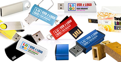 Modele reklamowych pendrive z nadrukiem i grawerem