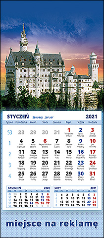 Wzór kalendarza KM1-042