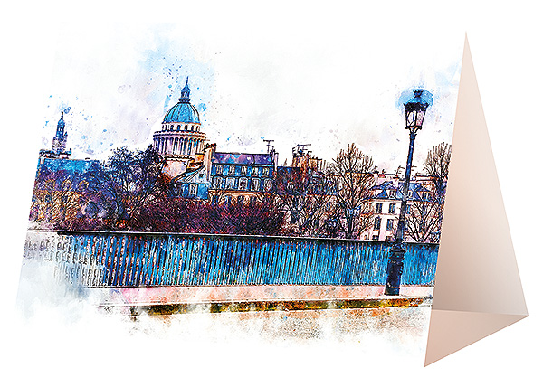 Kalendarz biurkowy, wzór KP1-098 – Przód piramidki – grafika wybranego wzoru