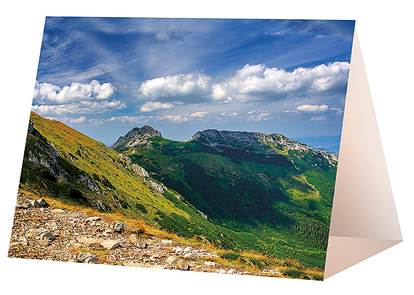 Kalendarz biurkowy, wzór KP1-118 – Przód piramidki – grafika wybranego wzoru