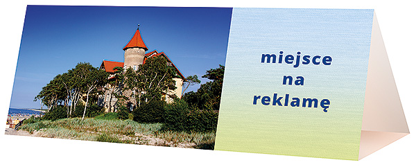 Kalendarz biurkowy, wzór KP3-003 – Przód piramidki – grafika wybranego wzoru