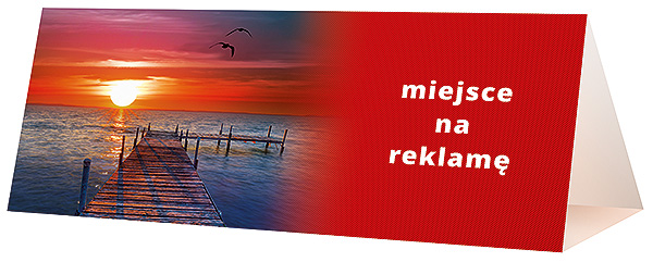 Kalendarz biurkowy, wzór KP3-017 – Przód piramidki – grafika wybranego wzoru