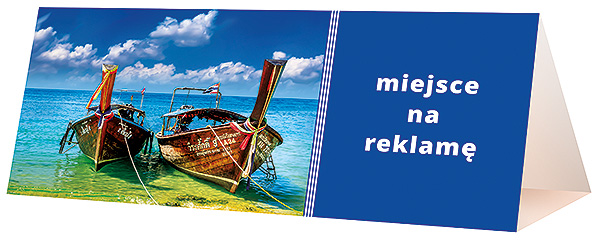 Kalendarz biurkowy, wzór KP3-025 – Przód piramidki – grafika wybranego wzoru