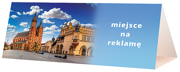 Kalendarz biurkowy, wzór KP3-032 – Przód piramidki – grafika wybranego wzoru