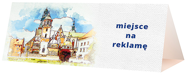 Kalendarz biurkowy, wzór KP3-041 – Przód piramidki – grafika wybranego wzoru