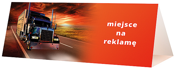 Kalendarz biurkowy, wzór KP3-048 – Przód piramidki – grafika wybranego wzoru