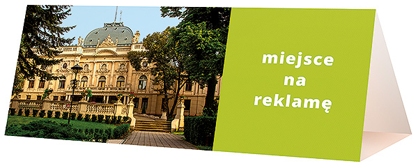 Kalendarz biurkowy, wzór KP3-107 – Przód piramidki – grafika wybranego wzoru