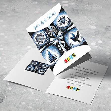Kartka świąteczna BN1-493 – Cztery symbole świąt – widok 5