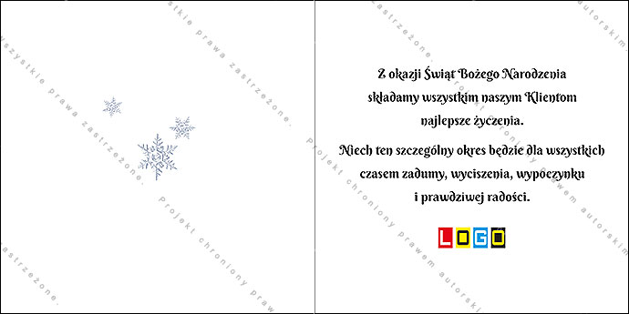 Kartka świąteczna BN2-582 – Noworoczna eksplozja gwiazd – widok 6