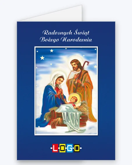 Kartka BN1 – Malarska scena narodzenia
