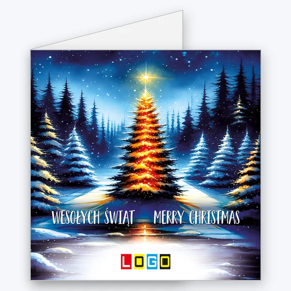 Kartka BN2 – Magiczna choinka