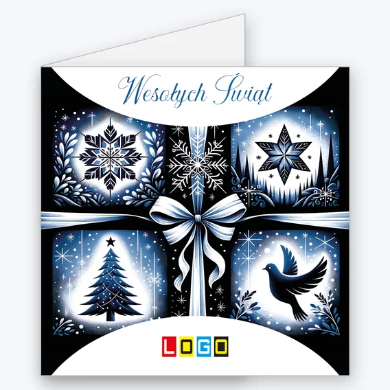 Kartka BN2 – Cztery symbole świąt