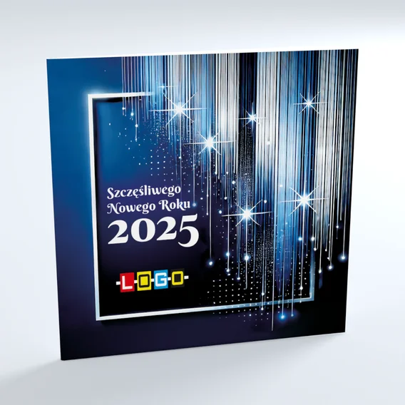 Kartka świąteczna BN2-601 – Kaskada cyfrowego światła – widok 3