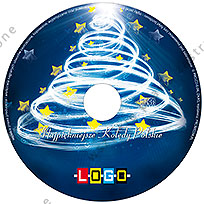 Kolędy, wzór BK-046 – CD-Karnet: Nadruk na płycie CD