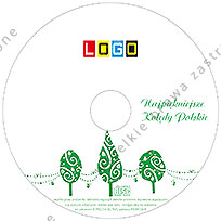 Kolędy, wzór BK-075 – Koperta kartonowa: Nadruk na płycie CD