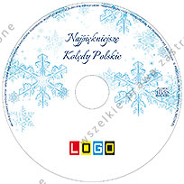 Kolędy, wzór BK-384 – Koperta kartonowa: Nadruk na płycie CD