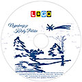 Kolędy – nadruk na płycie do wzoru BK-451